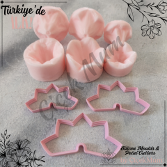 Çan Çiçeği Kesici ve Silikon Damarlayıcı Seti