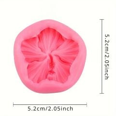 Hibiskus Çiçeği Silikon Kalıp