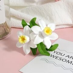 Nergis Çiçeği Silikon Kalıbı