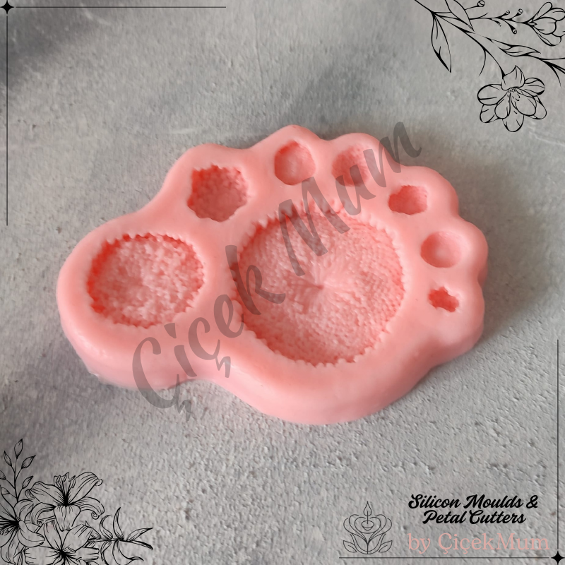 8 Farklı Boy Çiçek Çekirdek Kalıbı