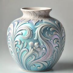 Sedefli Akrilik Boya - 100 ml Bebek Mavi