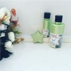 Sedefli Akrilik Boya - 100 ml Fıstık Yeşili