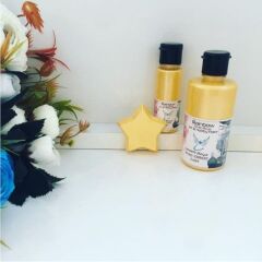 Sedefli Akrilik Boya - 100 ml Gold