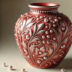 Sedefli Akrilik Boya - 100 ml Kırmızı