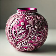 Sedefli Akrilik Boya - 100 ml Magenta