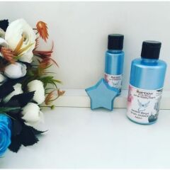 Sedefli Akrilik Boya - 100 ml Mavi