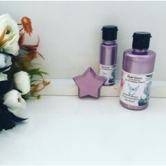 Sedefli Akrilik Boya - 100 ml Mürdüm