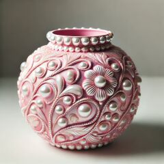 Sedefli Akrilik Boya - 100 ml Pembe