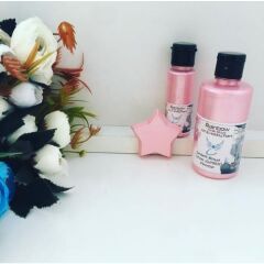 Sedefli Akrilik Boya - 100 ml Pembe