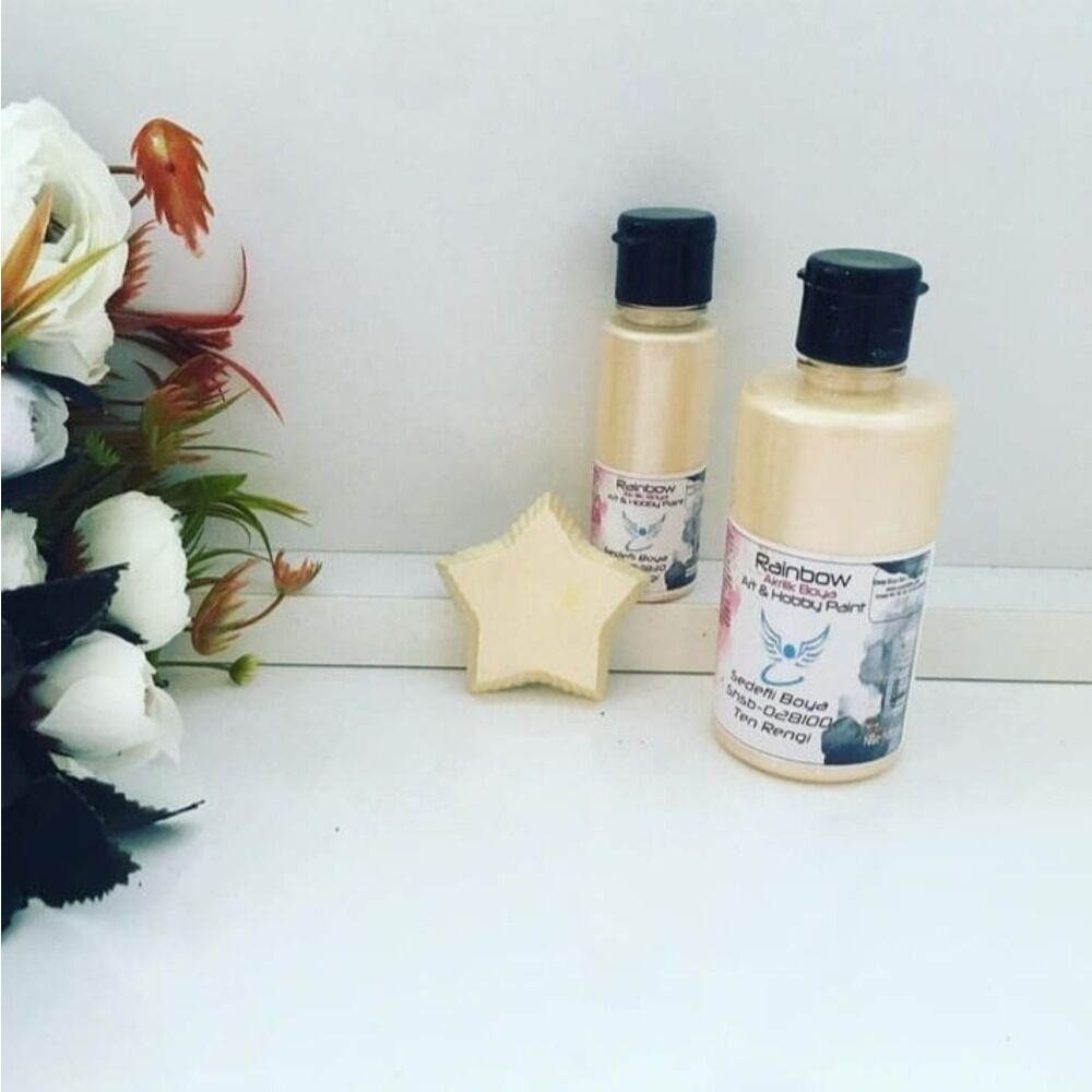 Sedefli Akrilik Boya - 100 ml Ten Rengi