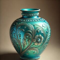 Sedefli Akrilik Boya - 100 ml Turkuaz