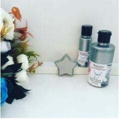 Sedefli Akrilik Boya - 100 ml Gümüş