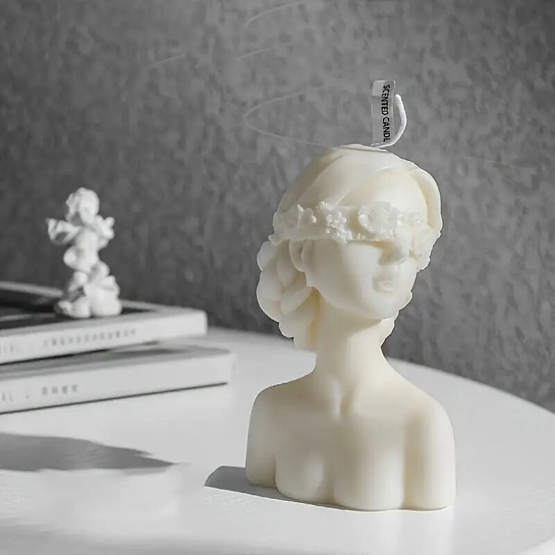 Gözü Bağlı Kız Silikon Kalıp