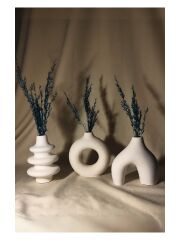 3'lü Set Vazo Silikon Kalıplar