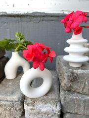 3'lü Set Vazo Silikon Kalıplar