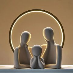 3'lü İnsan Figürleri Silikon Kalıp