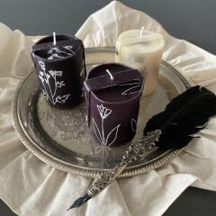 Deri Dokulu Mum Yapım Kiti