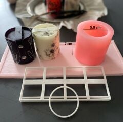 Deri Dokulu Mum Yapım Kiti