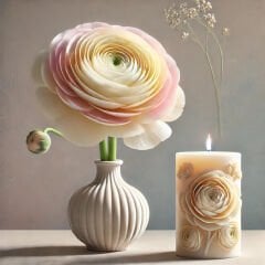 Düğün Çiçeği Kesici ve Silikon Damarlayıcı