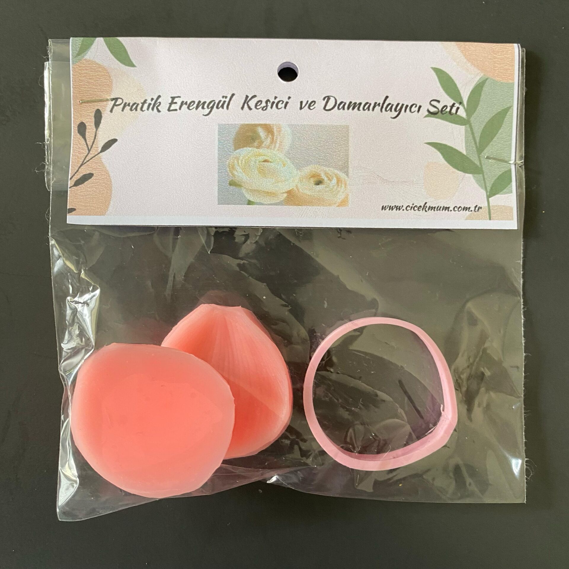 Düğün Çiçeği Kesici ve Silikon Damarlayıcı