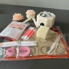 Çiçek Mum Başlangıç Seti