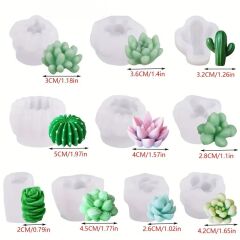 10'lu Kaktüsler Kalıp Seti