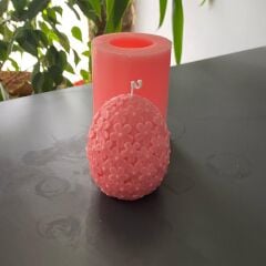 Çiçek Desenli Yumurta Kalıbı
