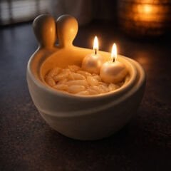 Sarılan Sevgililer Silikon Kalıp | Mum Ve Taş Tozu Kalıbı