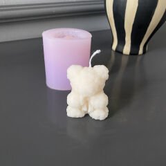 Kurdeleli Ayıcık Silikon Kalıp