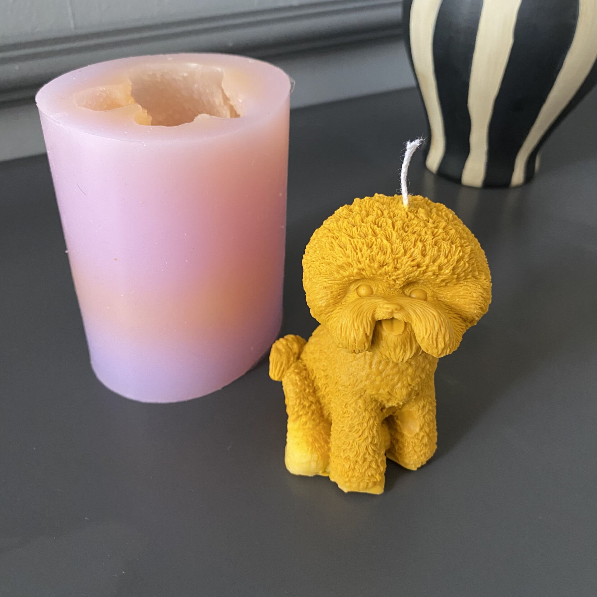 Bişon Çuha Köpek Silikon Kalıp