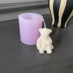 Elbiseli Ayıcık Silikon Kalıp