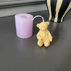 Kıyafetli Ayıcık Silikon Kalıp