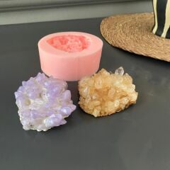 Para Taşı Doğal Taş Silikon Kalıp | Mum & Obje Kalıbı