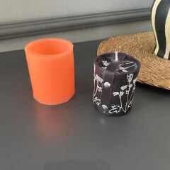 Küçük Silindir Silikon Kalıp | Mum & Obje Kalıbı