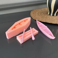 Kayık - Sandal Silikon Kalıp