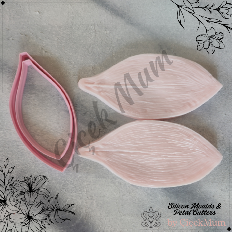 Orkide Yeşil Yaprak Kesici ve Silikon Damarlayıcı