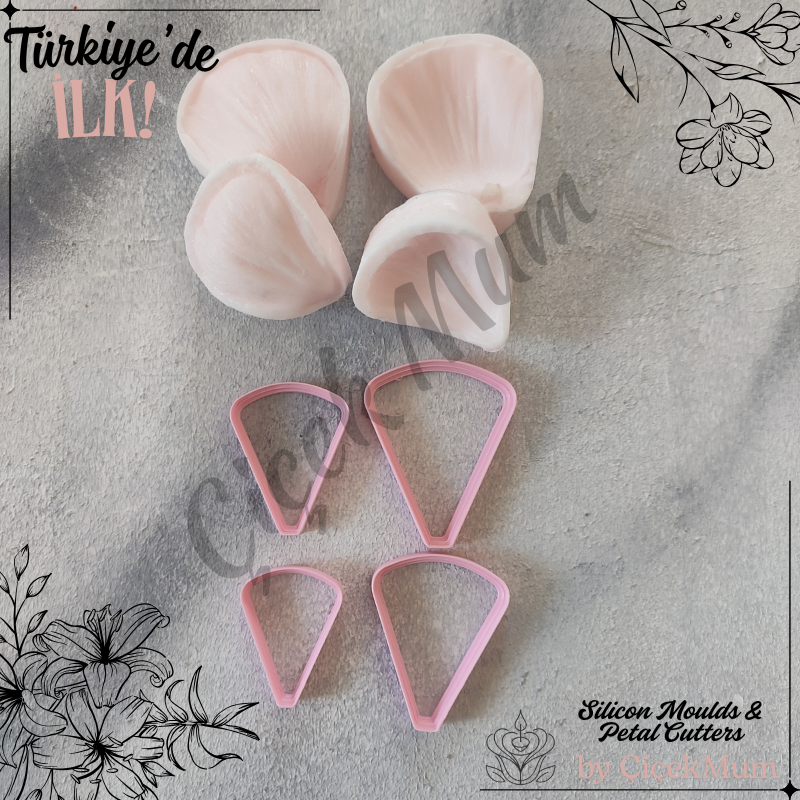 Ranunculus (Erengül) Kesici ve Silikon Damarlayıcı