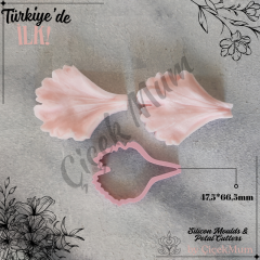 Şakayık Yeşil Dal Yaprak Kesici ve Silikon Damarlayıcı