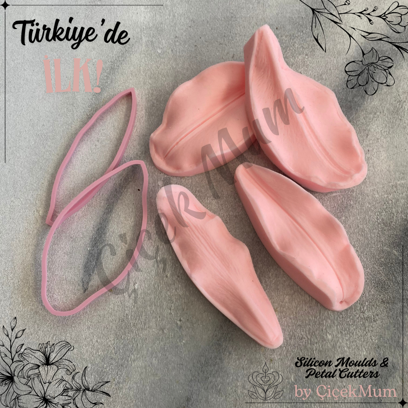 Büyük Zambak Kesici ve Silikon Damarlayıcı