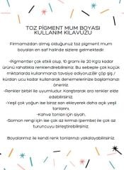 Kırmızı Toz Pigment