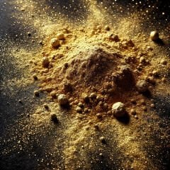 Sedefli Altın Toz Pigment