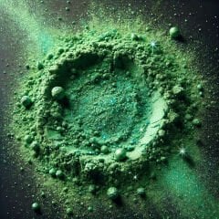 Sedefli Yeşil Toz Pigment