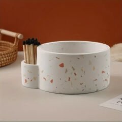 Kibritlikli Mumluk (Küçük) Silikon Kalıp