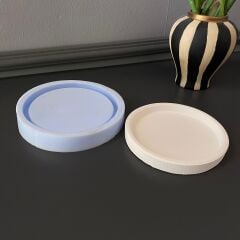 Sunumluk Tabak Silikon Kalıp