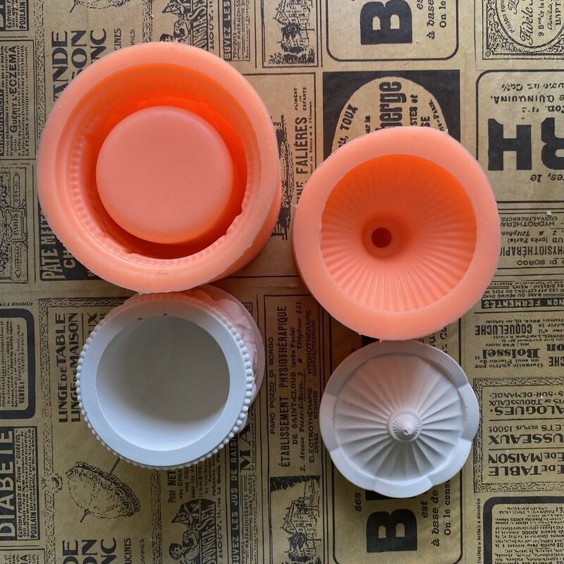 Kapaklı Atlıkarınca Silikon Kalıp