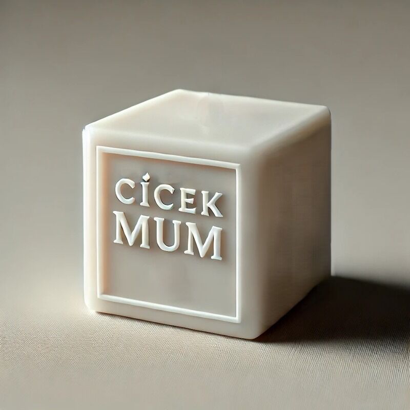 Esnek Çiçek Mum - Doğal Renk (5 Kg)