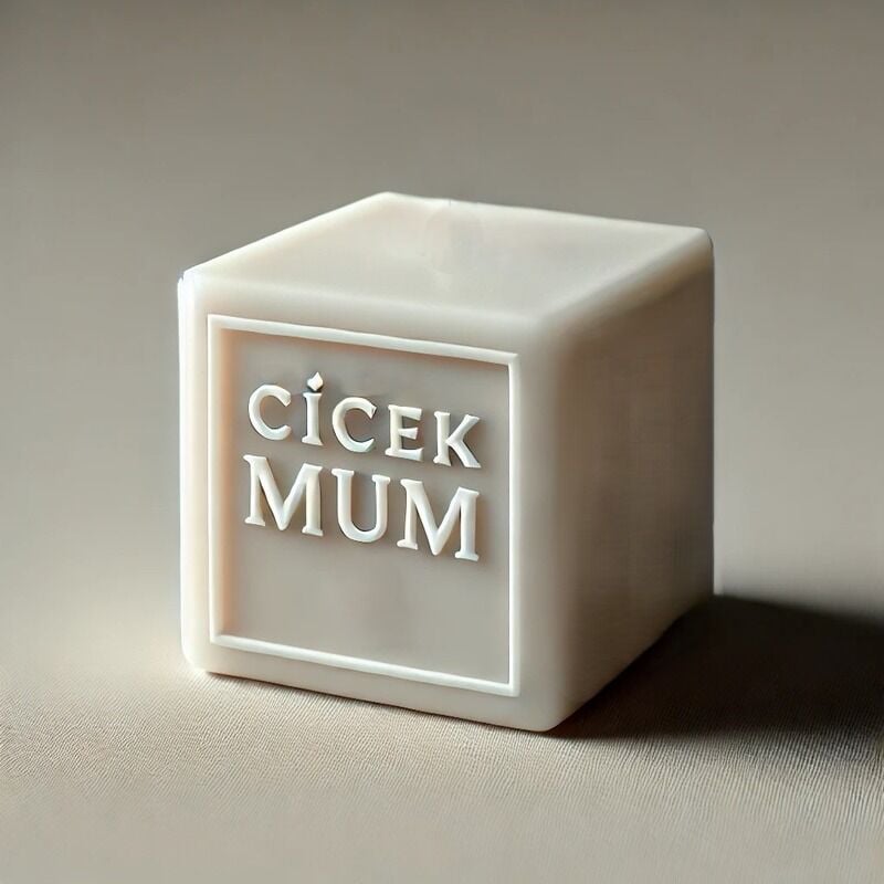 Esnek Çiçek Mum - Doğal Renk (5 Kg)