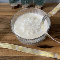 Kar Tanesi - 3 Silikon Mum Kalıbı