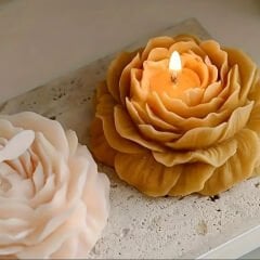 Şakayık Silikon Kalıp | Mum ve Taş Tozu Kalıbı