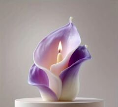 Gala Çiçeği Silikon Kalıp | Mum ve Taş Tozu Kalıbı